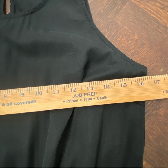 Banana Republic Black Sleeveless Jumpsuit Elastic Drawstring Waist Jogger Size 4 - Picture 8 of 11